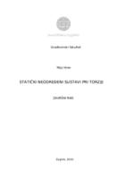 prikaz prve stranice dokumenta Statički neodređeni sustavi pri torziji