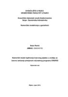 prikaz prve stranice dokumenta Numerički model ispitivanja kvarcnog pijeska u uređaju za izravno smicanje primjenom računalnog programa CRISP2D