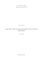 prikaz prve stranice dokumenta Usporedba režima istjecanja podzemnih voda na istočnom dijelu Rijeke