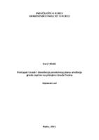 prikaz prve stranice dokumenta Postupak izrade i donošenja prostornog plana uređenja grada/općine na primjeru Grada Pazina