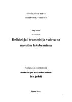 prikaz prve stranice dokumenta Refleksija i transmisija valova na nasutim lukobranima