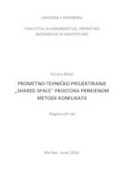 prikaz prve stranice dokumenta Prometno-tehničko projektiranje "Shared space" prostora primjenom metode konflikata