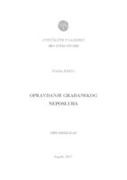 prikaz prve stranice dokumenta Opravdanje građanskog neposluha