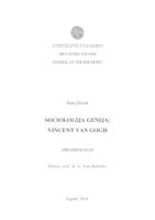 prikaz prve stranice dokumenta Sociologija genija - Vincent van Gogh