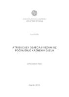 prikaz prve stranice dokumenta Atribucije i osjećaji vezani uz počinjenje kaznenih djela