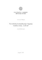 prikaz prve stranice dokumenta Neverbalna komunikacija i laganje: Analiza serije: Laži mi"