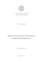 prikaz prve stranice dokumenta Može lli blockchain tehnologija zamijeniti birokraciju?