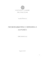 prikaz prve stranice dokumenta Neuromarketing u odnosima s javnošću