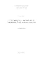 prikaz prve stranice dokumenta Utjecaj medija na razliku u percepciji žena između spolova