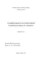 prikaz prve stranice dokumenta Utvrđeni gradovi na južnoj strani Ivanščice do kraja XV. stoljeća