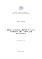 prikaz prve stranice dokumenta Odnos između samopoštovanja, materijalizma i statusne potrošnje