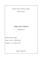 prikaz prve stranice dokumenta Vitruvije i Narona