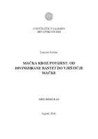 prikaz prve stranice dokumenta Mačka kroz povijest: od divinizirane Bastet do vještičje mačke