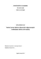 prikaz prve stranice dokumenta Sustav javne skrbi za djecu bez odgovarajuće roditeljske skrbi u Hrvatskoj