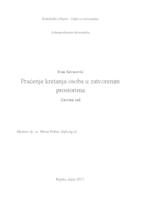 prikaz prve stranice dokumenta PRAĆENJE KRETANJA OSOBA U ZATVORENIM PROSTORIMA