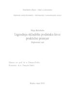 prikaz prve stranice dokumenta Izgradnja skladišta podataka kroz praktični primjer