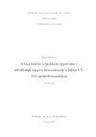 prikaz prve stranice dokumenta Uloga luteina u ljudskom organizmu i određivanje njegove koncentracije u jajima UV-VIS spektrofotometrijom