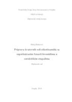 prikaz prve stranice dokumenta Pripirava kvaternih soli nikotinamida s supstituiranim fenacil-bromidima u eutektičkim otapalima