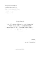 prikaz prve stranice dokumenta Povezanost vremena provedenog pred ekranima s motoričkim sposobnostima predškolske djece