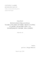 prikaz prve stranice dokumenta POVEZANOST POKAZATELJA NATJECATELJSKE IZVEDBE S REZULTATIMA UTAKMICA RUKOMETAŠICA NA OLIMPIJSKOM TURNIRU 2016. GODINE