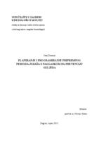 prikaz prve stranice dokumenta Planiranje i programiranje pripremnog perioda judaša s naglaskom na prevenciji ozljeda