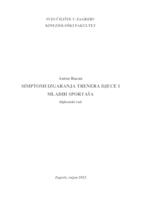 prikaz prve stranice dokumenta Simptomi izgaranja trenera djece i mladih sportaša