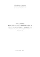 prikaz prve stranice dokumenta KINEZITERAPIJA U REHABILITACIJI SKAKAČKOG KOLJENA ODBOJKAŠA
