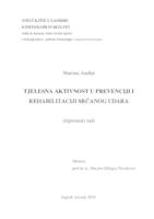 prikaz prve stranice dokumenta Tjelesna aktivnost u prevenciji i rehabilitaciji srčanog udara