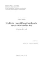 prikaz prve stranice dokumenta Obilježja i specifičnosti modernih sustava nogometne igre