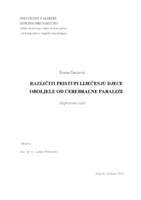 prikaz prve stranice dokumenta Različiti pristupi liječenju djece oboljele od cerebralne paralize