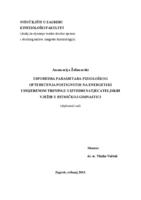 prikaz prve stranice dokumenta Usporedba parametara fiziološkog opterećenja postignutih na energetski usmjerenom treningu i izvedbi natjecateljskih vježba u ritmičkoj gimnastici