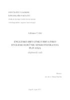 prikaz prve stranice dokumenta Englesko-hrvatski i hrvatsko-engleski rječnik sinkroniziranog plivanja