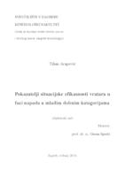 prikaz prve stranice dokumenta Pokazatelji situacijske efikasnosti vratara u fazi napada u mlađim dobnim kategroijama