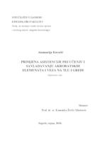 prikaz prve stranice dokumenta Primjena asistencije pri učenju i savladavanju akrobatskih elemenata i veza na tlu i gredi