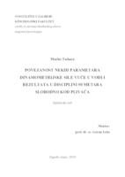 prikaz prve stranice dokumenta POVEZANOST NEKIH PARAMETARA DINAMOMETRIJSKE SILE VUČE U VODI I REZULTATA U DISCIPLINI 50 METARA SLOBODNO KOD PLIVAČA