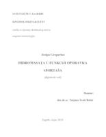 prikaz prve stranice dokumenta HIDROMASAŽA U FUNKCIJI OPORAVKA SPORTAŠA