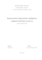 prikaz prve stranice dokumenta Povezanost tjelesnog vježbanja i zdravlja