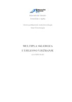 prikaz prve stranice dokumenta Multipla skleroza i tjelesno vježbanje