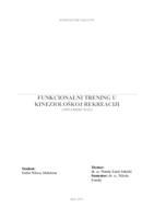 prikaz prve stranice dokumenta Funkcionalni trening u kineziološkoj rekreaciji