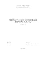 prikaz prve stranice dokumenta Prednosti joge u kondicijskoj pripremi plivača