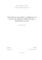 prikaz prve stranice dokumenta Specifične ozljede na dasci te njihova prevencija i rehabilitacija