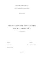 prikaz prve stranice dokumenta Kineziterapijske mogućnosti u djece sa pretilošću