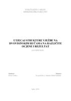 prikaz prve stranice dokumenta Utjecaj strukture vježbe na dvovisinskim ručama na različite ocjene i rezultat