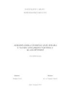 prikaz prve stranice dokumenta Aerodinamika i podešavanje jedra u natjecateljskim uvjetima u klasi optimist