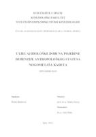 prikaz prve stranice dokumenta Utjecaj biološke dobi na pojedine dimenzije antropološkog statusa nogometaša kadeta