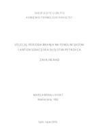 prikaz prve stranice dokumenta Utjecaj perioda branja na fenolni sastav i antioksidacijska svojstva petrovca