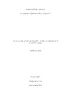 prikaz prve stranice dokumenta Analiza hlapljivih spojeva iz trajne kobasice kulenova seka