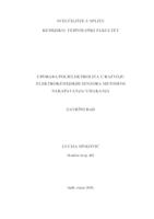 prikaz prve stranice dokumenta Uporaba polielektrolita u razvoju elektrokemijskih senzora metodom nakapavanja / umakanja