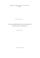 prikaz prve stranice dokumenta Uloga korporativne sigurnosti u poslovanju poduzeća