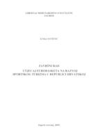 prikaz prve stranice dokumenta Utjecaj Eurobasketa na razvoj sportskog turizma u Republici Hrvatskoj